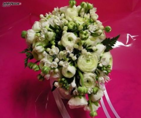 Vitale Fiori - Bouquet sposa di fiori bianchi