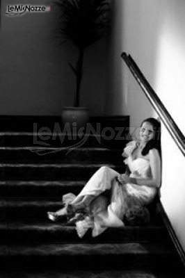 Eugenio Greco Photography - Sposa sulle scale