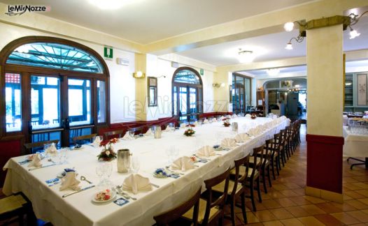 Tavolo imperiale per le nozze - Ristorante Zi Nene