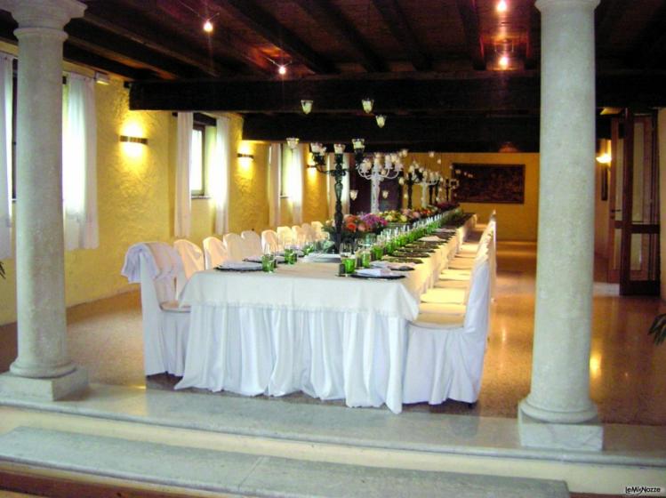 Villa San Biagio - La sala interna per il ricevimento di nozze