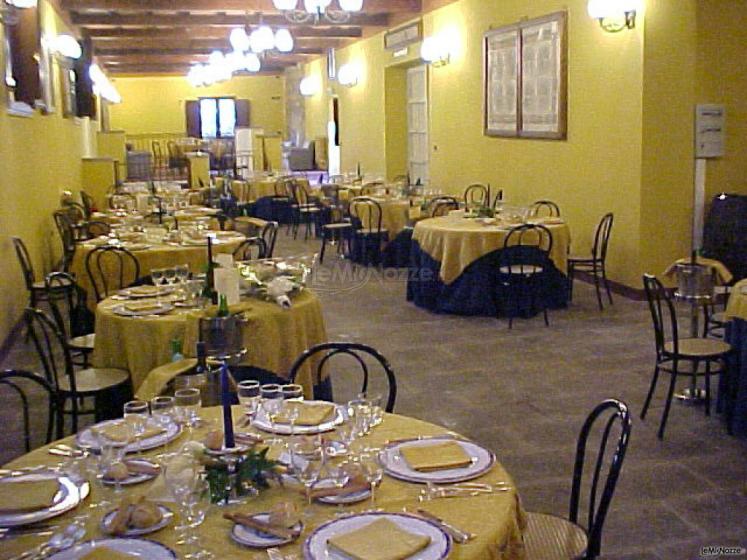 Sala ristorante di Villa Martorana Genuardi