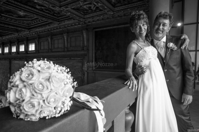 MaxLisi photographer - Gli sposi nel Salone dei 500 Palazzo Vecchio