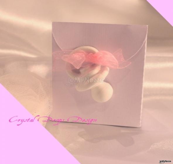 Sweet box portaconfetti con ceramica profumata - Crystal Drops Design