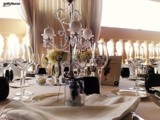 Candeliere per i tavoli del ricevimento di nozze