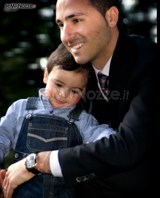 Lo sposo con il figlio - Domenico Margiotta Fotografo