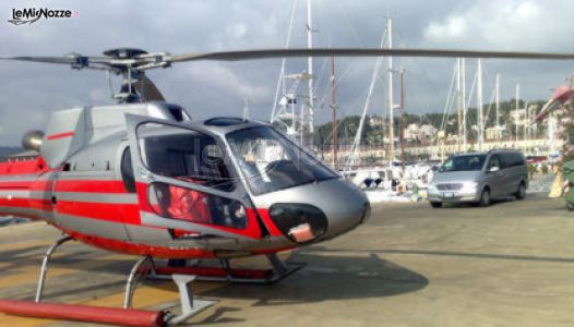 Elicottero per gli sposi - Autonoleggio Gianfaldoni a La Spezia