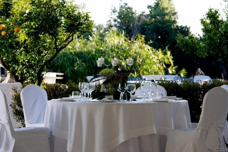 Masseria Pietrasole - Tavolo per gli invitati al matrimonio