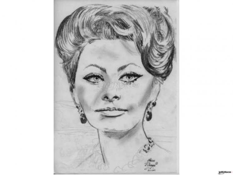 Marco Fiorenza - Ritratto di Sophia Loren