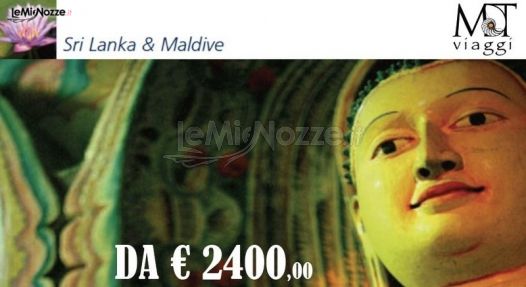 Offerta viaggio di nozze Sri Lanka e Maldive