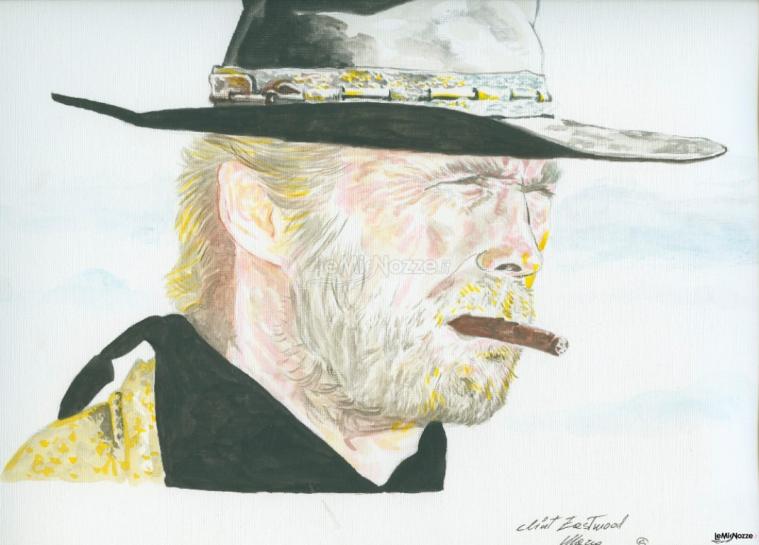 Marco Fiorenza - Ritratto di Clint Eastwood