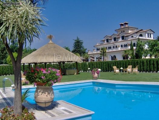 Location con piscina per il matrimonio a Frosinone