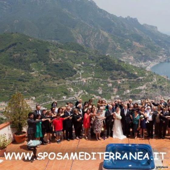 Foto di gruppo matrimonio - Sposa Mediterranea by A&C