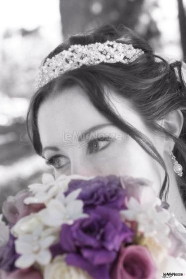 Sposa durante il giorno del suo matrimonio