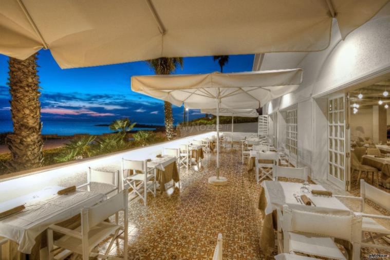 Grand Hotel Riviera - La terrazza Riviera con vista sulla baia Gallipoli
