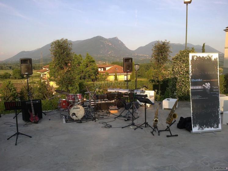 Thanks swing & bossa project - Allestimento musicale