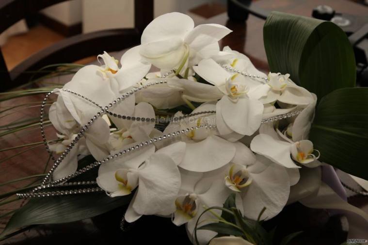 Sos Matrimonio - Bouquet sposa orchidee e swarovski