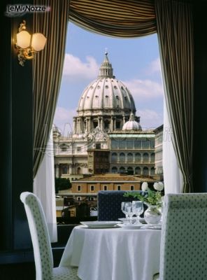 Panorama dall'Hotel Atlante Star per la luna di miele