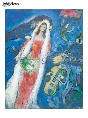 La Mariée di Marc Chagall