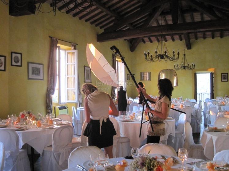 Villa Sanquirico - Il Salone delle Capriate:  il servizio fotografico per immortalare i particolari di momenti indimenticabili