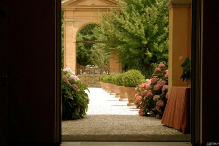 Villa Aretusi - L'ingresso della location