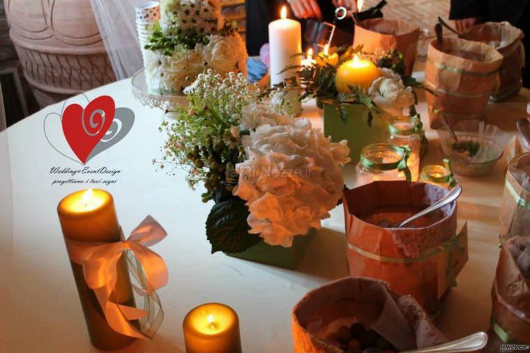 Allestimento angolo confettata - Wedding&Event Design