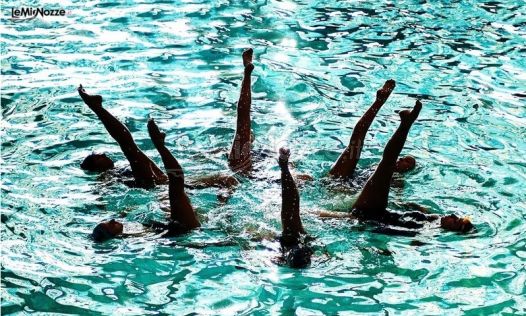 Le cirque de l'eau in esibizione