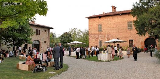 Celebrazione di un banchetto di nozze al Castello di Zena, a Carpaneto Piacentino