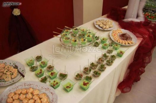 Buffet di Sicilia Nostra Catering, ristorazione e ricevimenti a Carlentini (Siracusa)