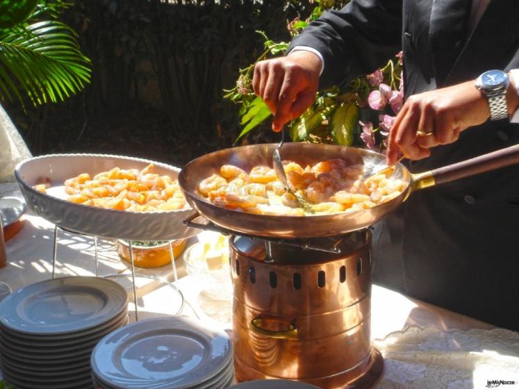 Il Vittoriano Ricevimenti - Il buffet degli antipasti