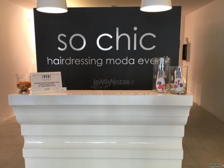 So Chic Hairdressing - La reception