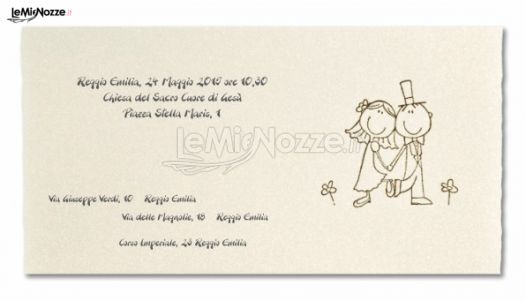 Partecipazioni di nozze divertenti di PrintWizArt a Catania