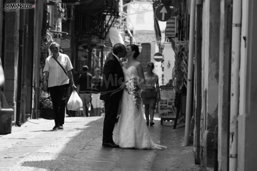 Salvo Annarolo Fotografia - Foto degli sposi in bianco e nero