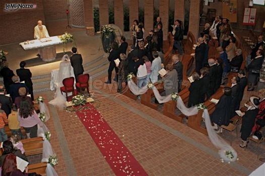 Fotoreportage del matrimonio in chiesa