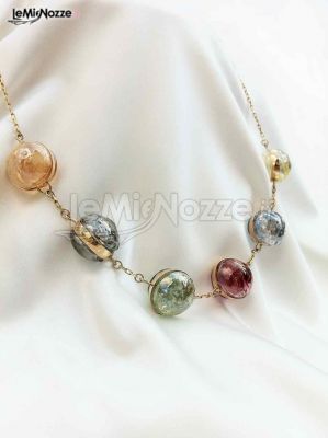 Collana per la sposa - Collezione Murano