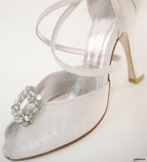 Marilù Shoes - Scarpe da sposa con dettaglio prezioso