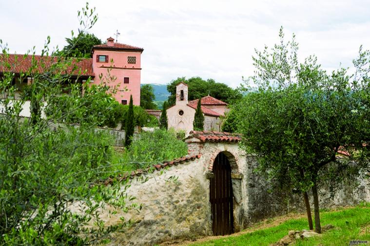 Villa San Biagio - Una vista della villa dalla collina