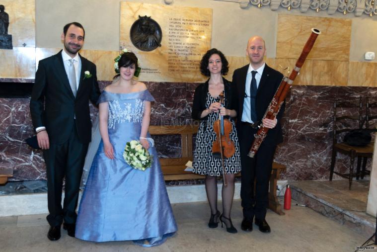 Sofia Duo Violino e Fagotto - Con gli sposi