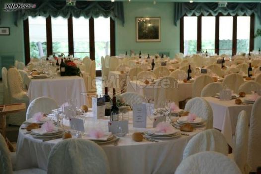 Sala interna della location di nozze