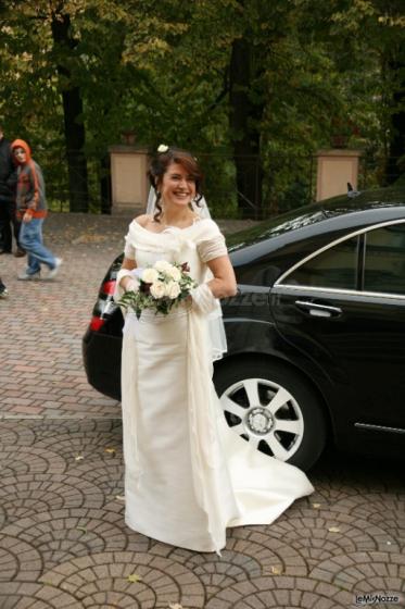 Stefania Manchisi - La sposa prima dell'ingresso in Chiesa