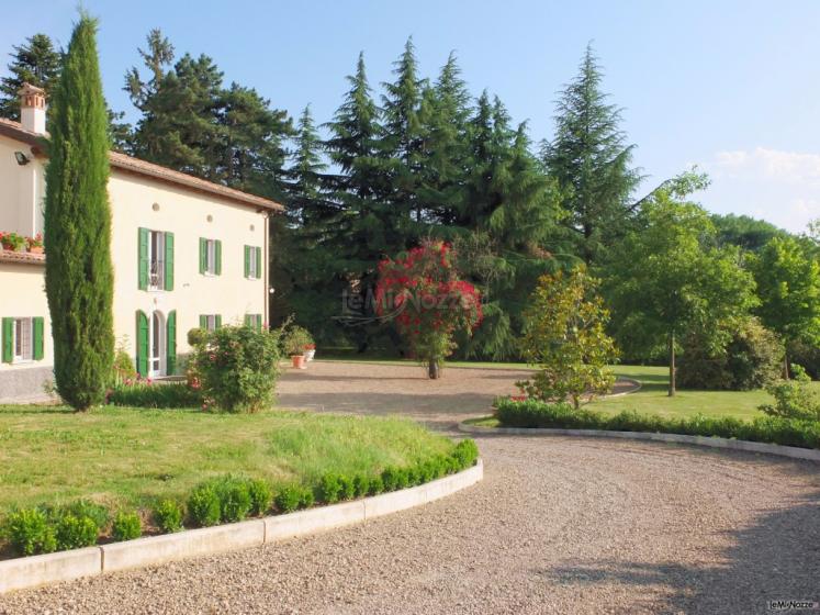 Villa Fabio - I giardini intorno alla villa