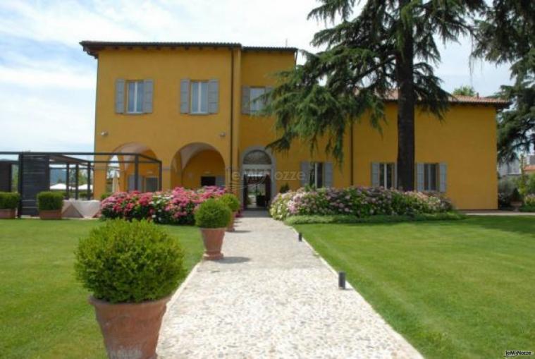 Villa Aretusi - Vista frontale della location