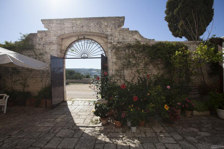 Masseria Montepaolo - Il cancello di entrata