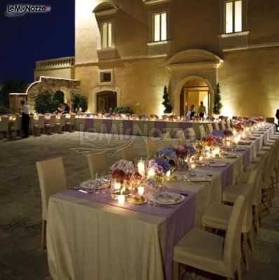Allestimento di Noiduewedding, agenzia di wedding planner a Linguaglossa (Catania)