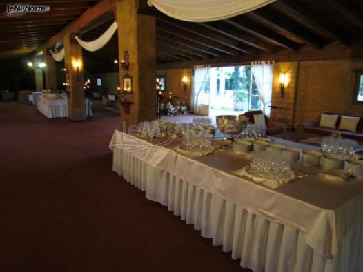 Sala ricevimenti di Villa Barresa, location per matrimoni a Lentini (Siracusa)