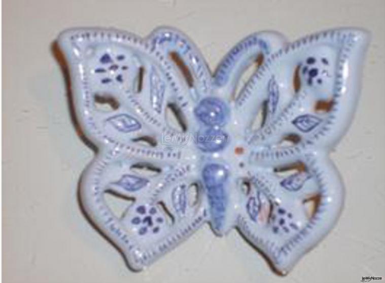 Farfalla intagliata della Bottega della Ceramica