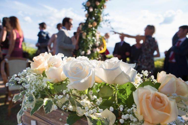 MaxLisi photographer - Gli addobbi floreali della festa di nozze