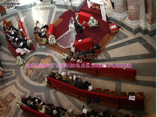 Cerimonia in chiesa