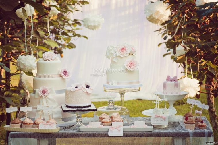 Sweet table per il matrimonio