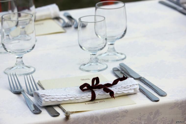 Hotel Stendhal - Allestimento tavoli per matrimoni