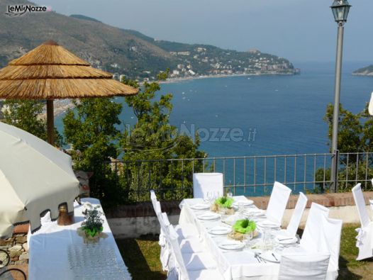Il paradiso di Manù per matrimoni in Liguria